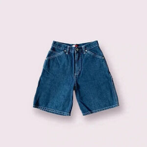 Y2k tommy Hilfiger kids denim shorts